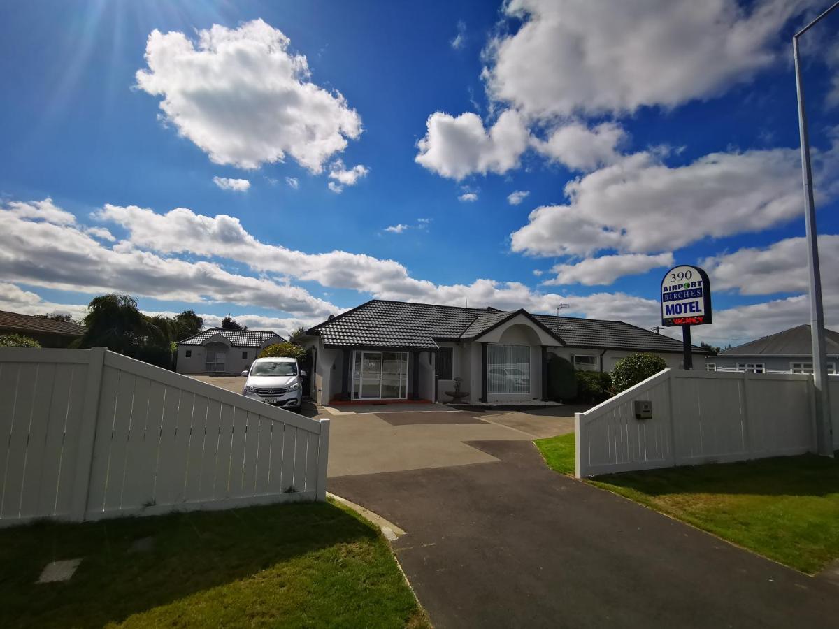 Airport Birches Motel Christchurch Exterior photo